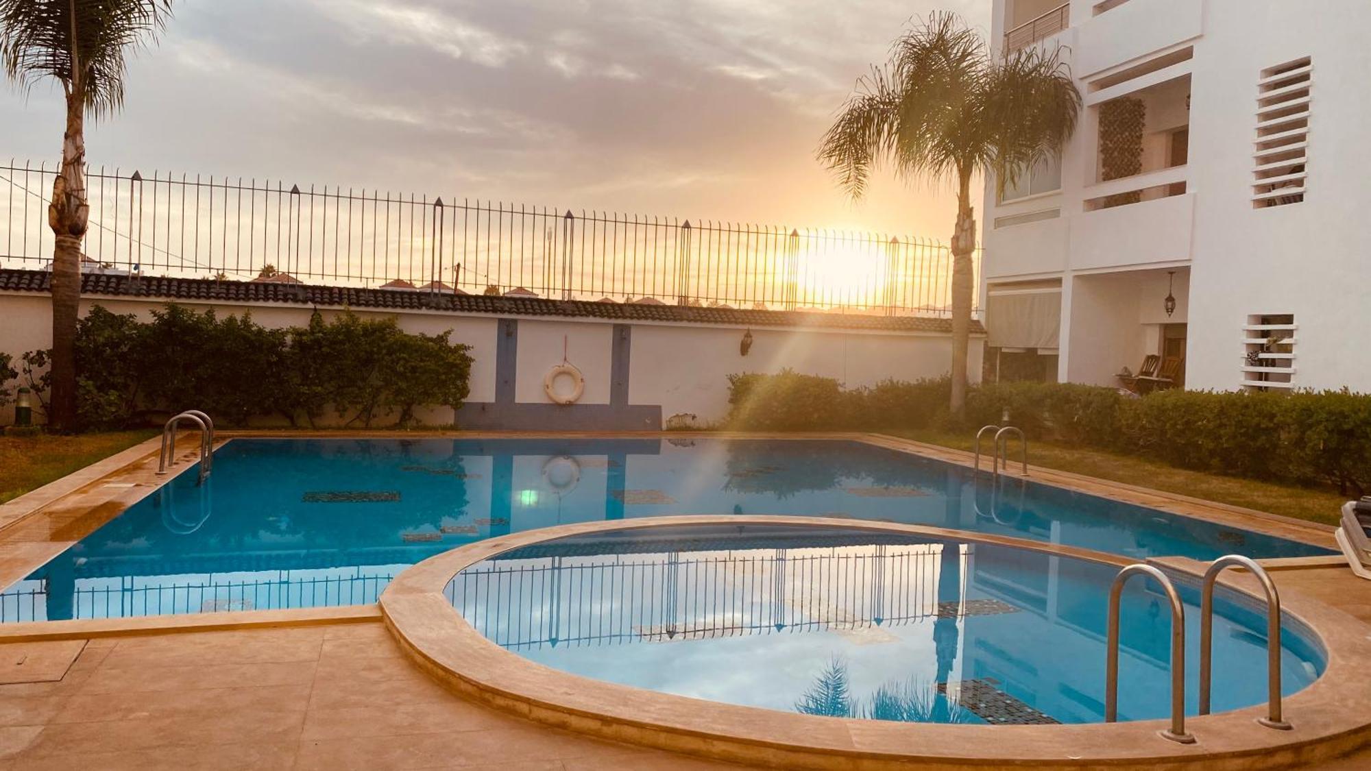Plage Skhirat Appartement Amis Et Familles Extérieur photo